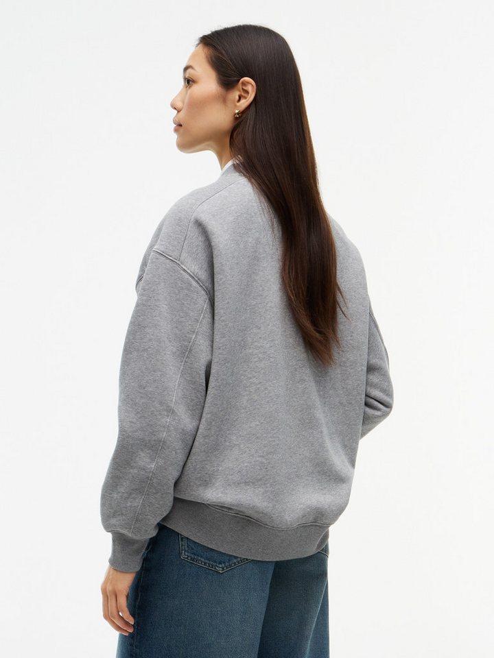 Tommy Hilfiger Sweatshirt VARSITY FLOCK RLXD SWT Baumwollmischung, relaxed fit – Bild 3 von 5