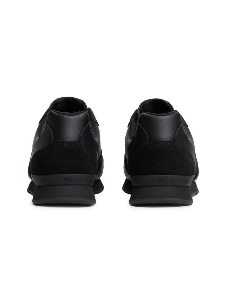 Tommy Hilfiger T HILFIGER CORE LTH RUNNER Sneaker Freizeitschuh, Halbschuh, Schnürer mit Kontrastbesatz an der Ferse – Bild 2 von 5