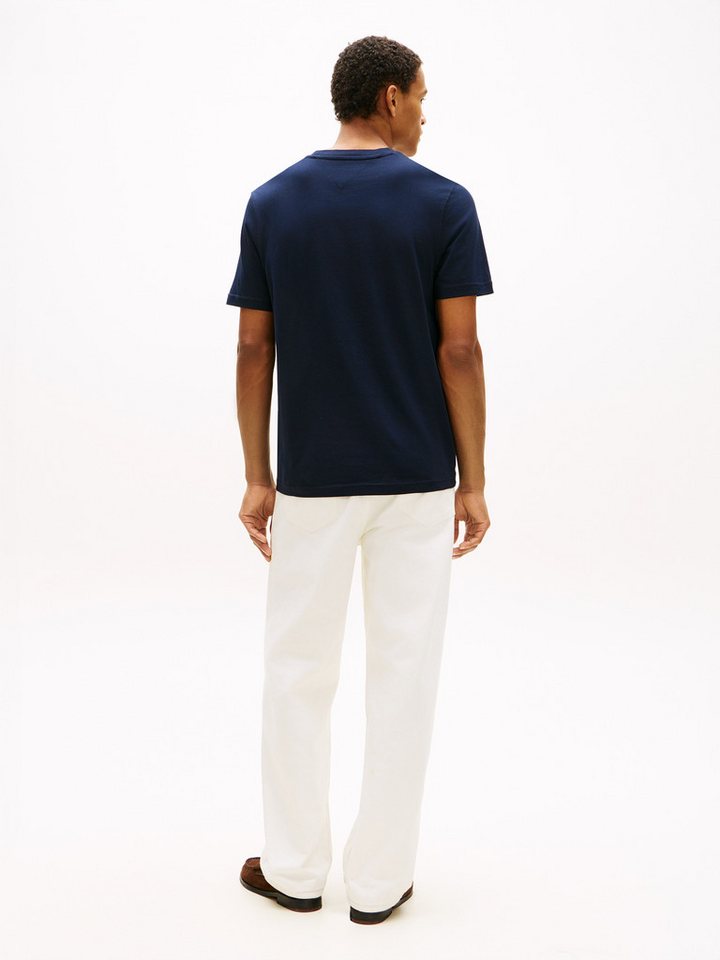 Tommy Hilfiger T-Shirt BRAND LOVE TEXT STACK Regular fit mit Rundhalsausschnitt – Bild 5 von 5