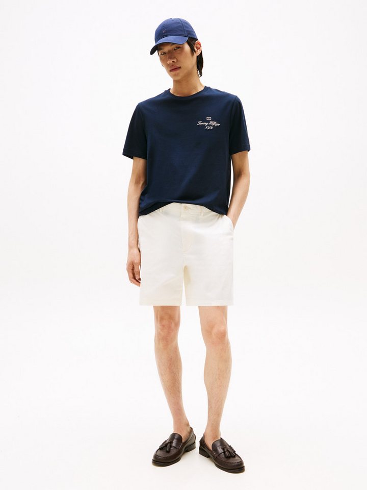 Tommy Hilfiger T-Shirt OUTLINE FLAG SCRIPT TEE – Bild 2 von 4