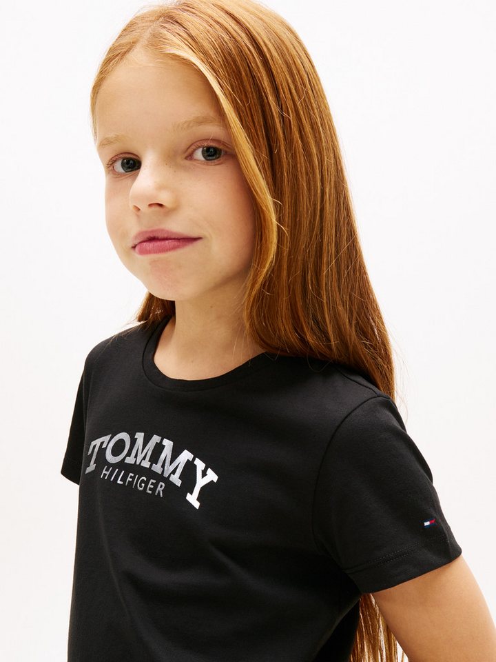 Tommy Hilfiger T-Shirt Regular fit, für Kinder bis 16 Jahre – Bild 2 von 5