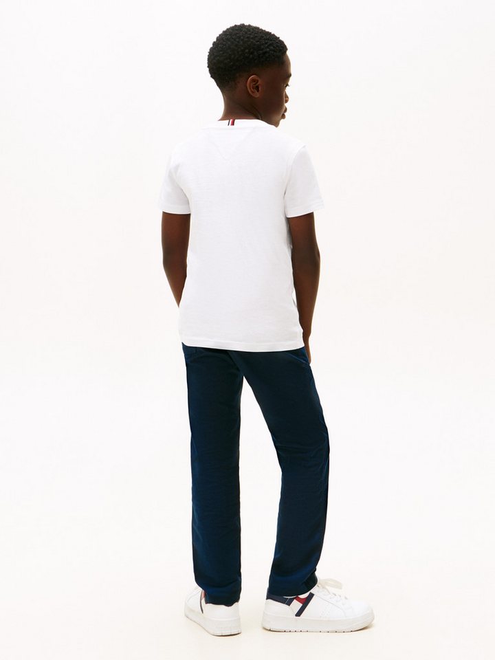 Tommy Hilfiger T-Shirt Regular fit, für Kinder bis 16 Jahre, Druck – Bild 5 von 5