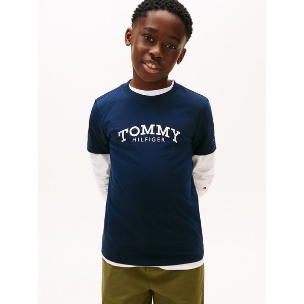 Tommy Hilfiger T-Shirt Regular fit, für Kinder bis 16 Jahre, Druck