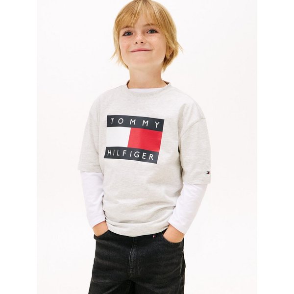 Tommy Hilfiger T-Shirt Regular fit, für Kinder bis 16 Jahre, Print