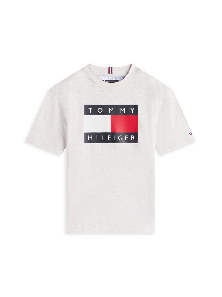 Tommy Hilfiger T-Shirt Regular fit, für Kinder bis 16 Jahre, Print – Bild 4 von 5