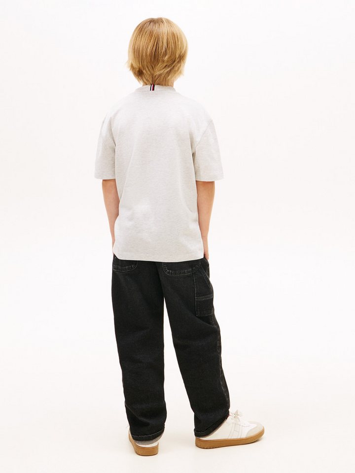 Tommy Hilfiger T-Shirt Regular fit, für Kinder bis 16 Jahre, Print – Bild 5 von 5