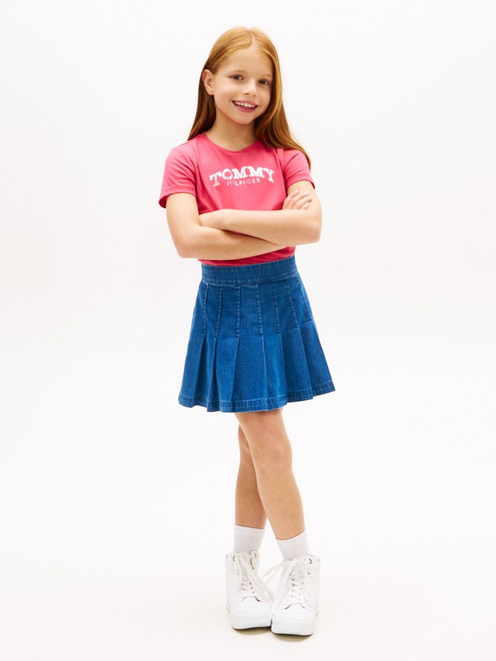 Tommy Hilfiger T-Shirt Regular fit, für Kinder bis 16 Jahre – Bild 3 von 5