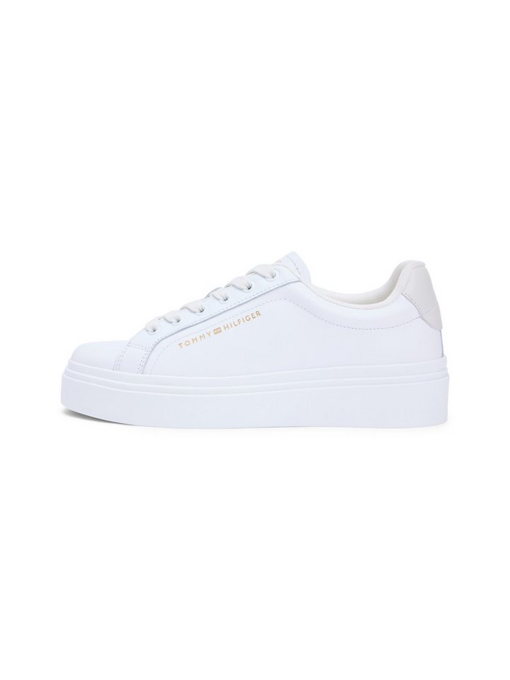 Tommy Hilfiger TH CHIC CUPSOLE PLATFORM Plateausneaker Freizeitschuh, Halbschuh, Schnürschuh mit Ziernähten – Bild 5 von 5