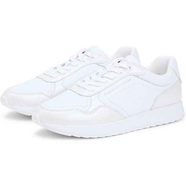 Tommy Hilfiger TH CHIC EVA RUNNER Plateausneaker Freizeitschuh, Halbschuh, Schnürschuh in leicht glänzender Optik