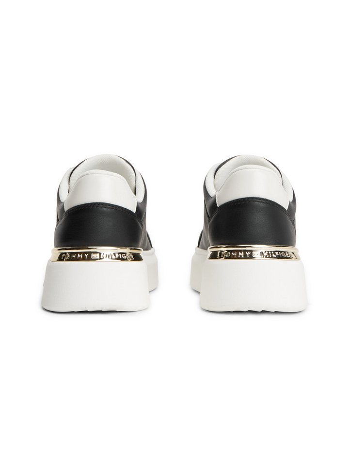 Tommy Hilfiger TH CHIC PLATFORM Plateausneaker Freizeitschuh, Halbschuh, Schnürer mit seitlichem TH-Emblem – Bild 2 von 5