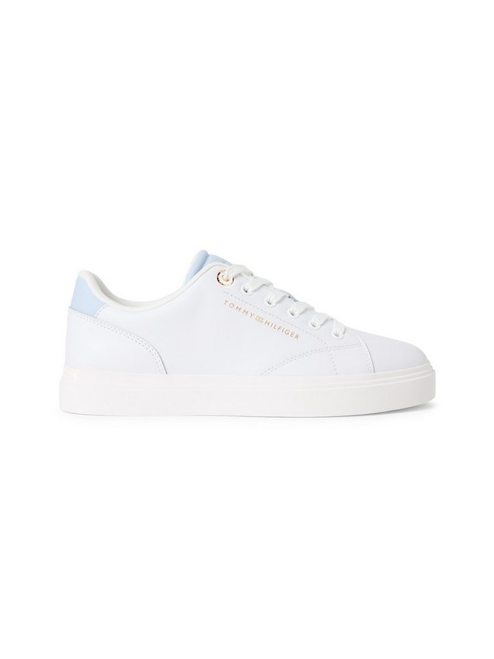 Tommy Hilfiger TH CHIC SNEAKER Plateausneaker Freizeitschuh, Halbschuh, Schnürschuh mit Ziernähten – Bild 4 von 5