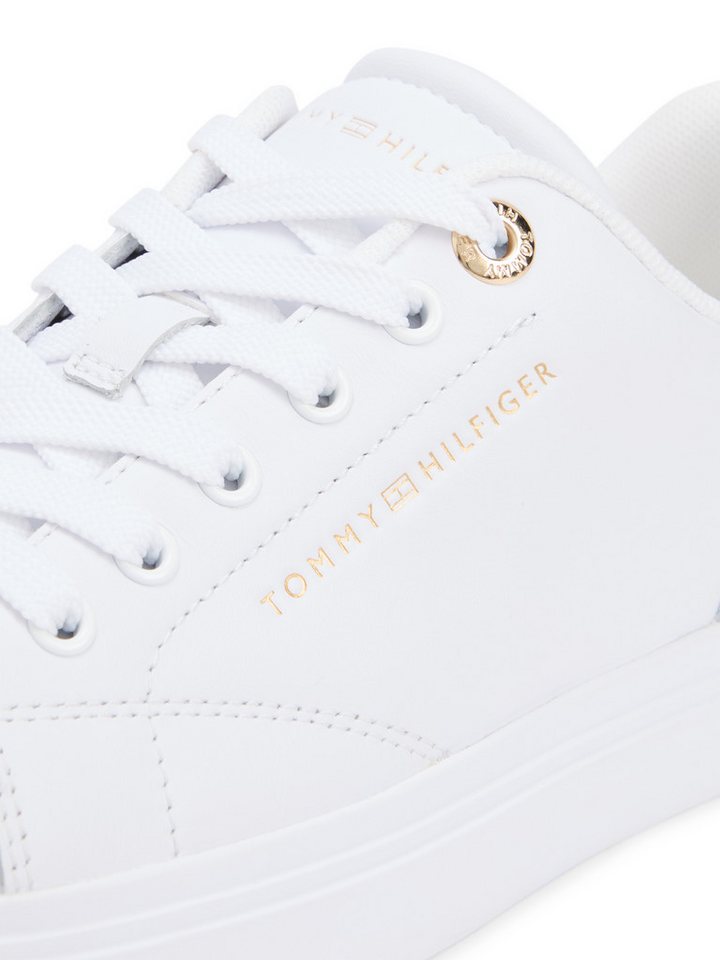 Tommy Hilfiger TH CHIC SNEAKER Plateausneaker Freizeitschuh, Halbschuh, Schnürschuh mit Ziernähten – Bild 2 von 5