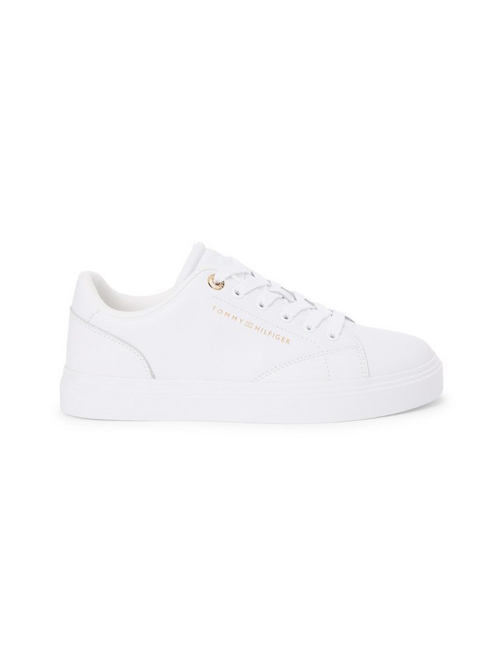 Tommy Hilfiger TH CHIC SNEAKER Plateausneaker Freizeitschuh, Halbschuh, Schnürschuh mit Ziernähten – Bild 4 von 5
