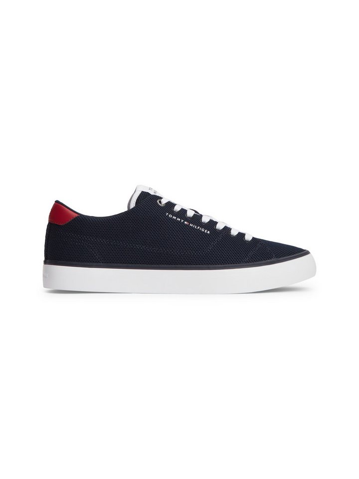Tommy Hilfiger TH HI VULC CORE LOW SUMMER MESH Sneaker Freizeitschuh, Halbschuh, Schnürschuh mit Kontrastbesätzen – Bild 4 von 5