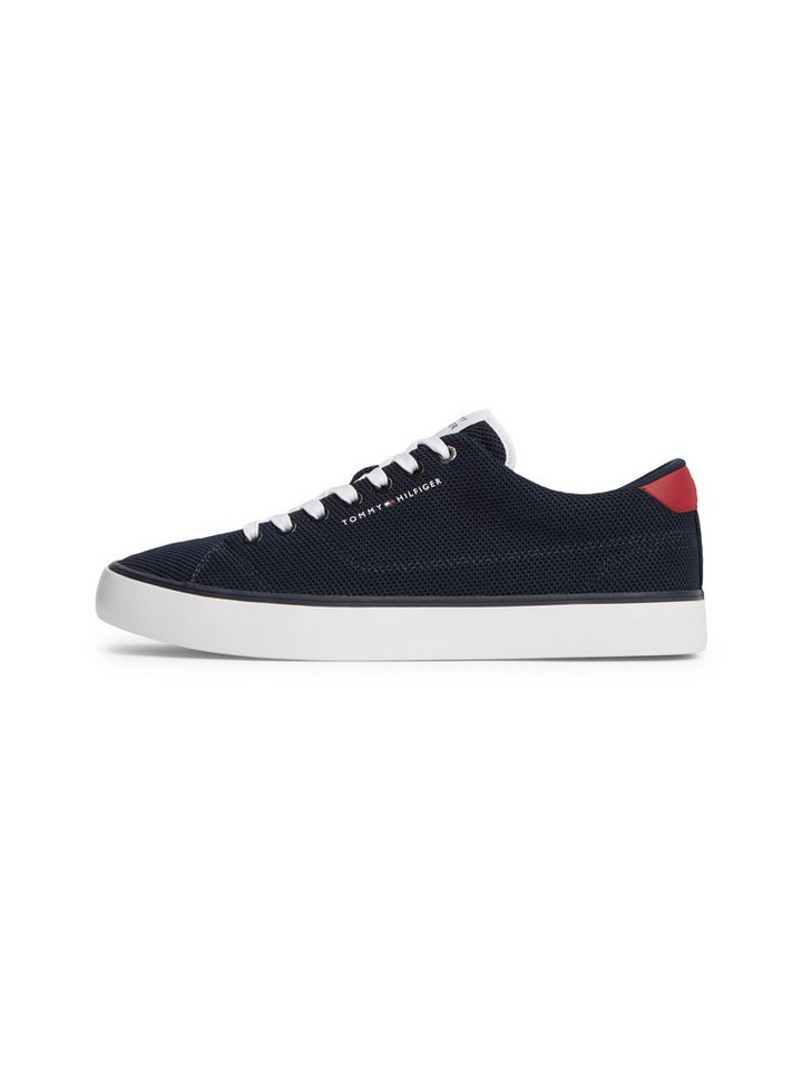 Tommy Hilfiger TH HI VULC CORE LOW SUMMER MESH Sneaker Freizeitschuh, Halbschuh, Schnürschuh mit Kontrastbesätzen – Bild 5 von 5