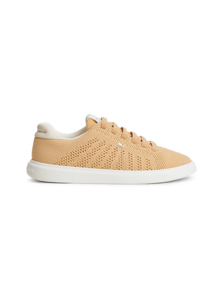 Tommy Hilfiger TH ICON LIGHT KNIT SNEAKER Sneaker Freizeitschuh, Halbschuh, Schnürschuh in sommerlicher Strick-Optik – Bild 4 von 5
