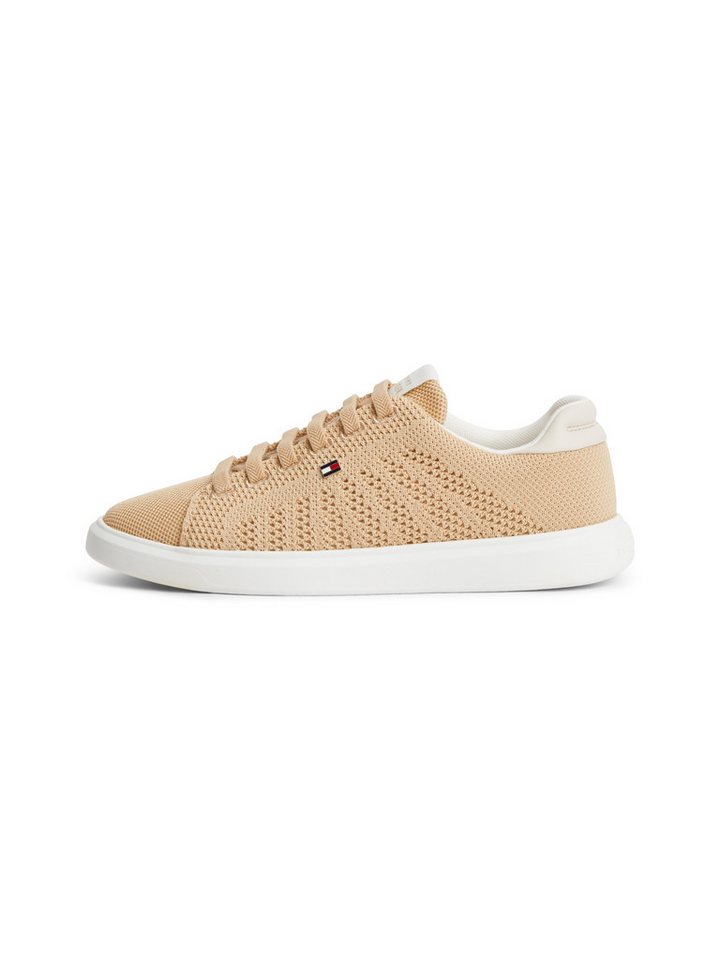 Tommy Hilfiger TH ICON LIGHT KNIT SNEAKER Sneaker Freizeitschuh, Halbschuh, Schnürschuh in sommerlicher Strick-Optik – Bild 5 von 5