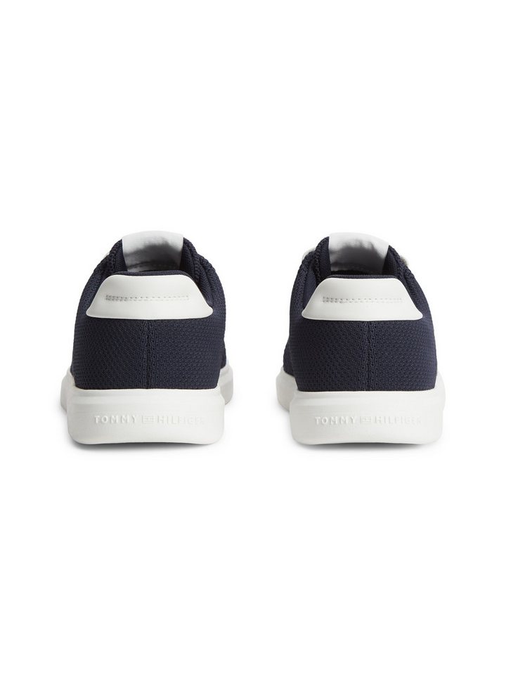 Tommy Hilfiger TH ICON LIGHT KNIT SNEAKER Sneaker Freizeitschuh, Halbschuh, Schnürschuh in sommerlicher Strick-Optik – Bild 2 von 5