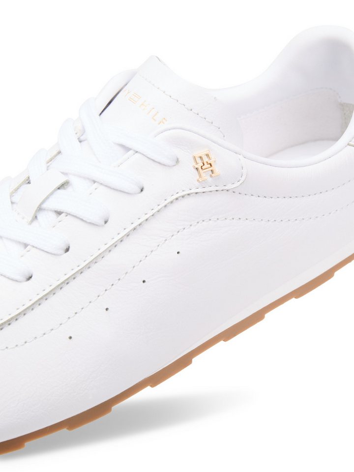 Tommy Hilfiger TH LOW PROFILE RUNNER Sneaker, Freizeitschuh, Halbschuh, Schnürer im Golfer-Look – Bild 2 von 5