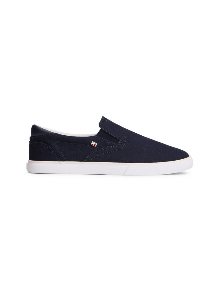 Tommy Hilfiger TH LOW PROFILE SLIP ON Slipper Freizeitschuh, Loafer, Slipper mit edlem Logoemblem – Bild 4 von 5