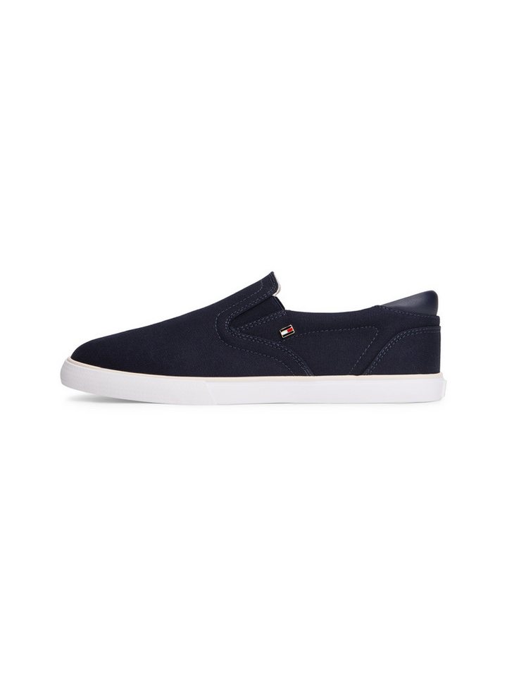 Tommy Hilfiger TH LOW PROFILE SLIP ON Slipper Freizeitschuh, Loafer, Slipper mit edlem Logoemblem – Bild 5 von 5