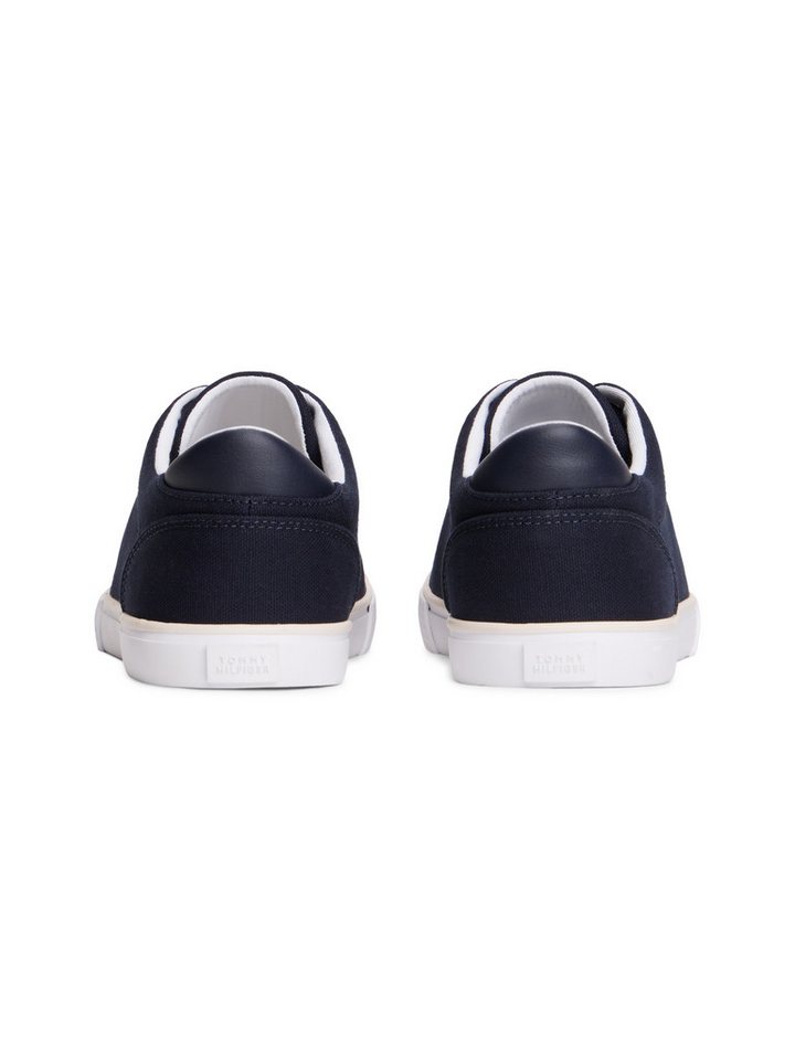 Tommy Hilfiger TH LOW PROFILE VULC CANVAS Plateausneaker Halbschuh, Schnürer, Freizeitschuh mit gepolstertem Schaftrand – Bild 2 von 5