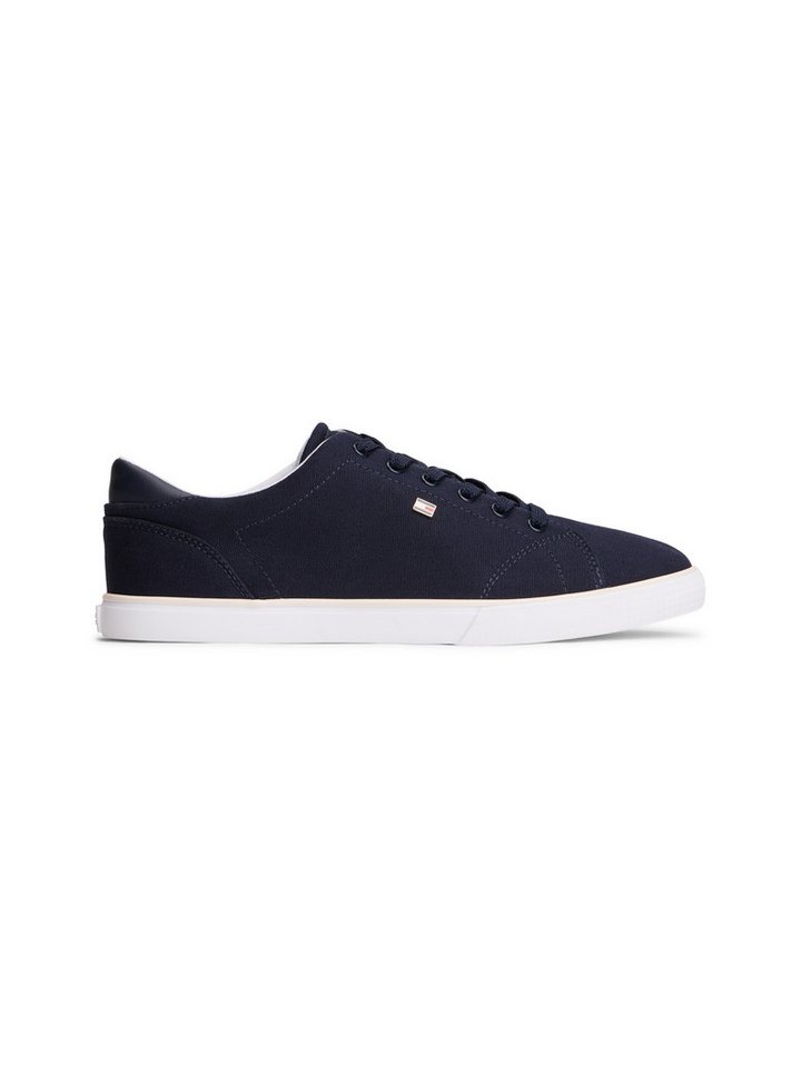 Tommy Hilfiger TH LOW PROFILE VULC CANVAS Plateausneaker Halbschuh, Schnürer, Freizeitschuh mit gepolstertem Schaftrand – Bild 4 von 5