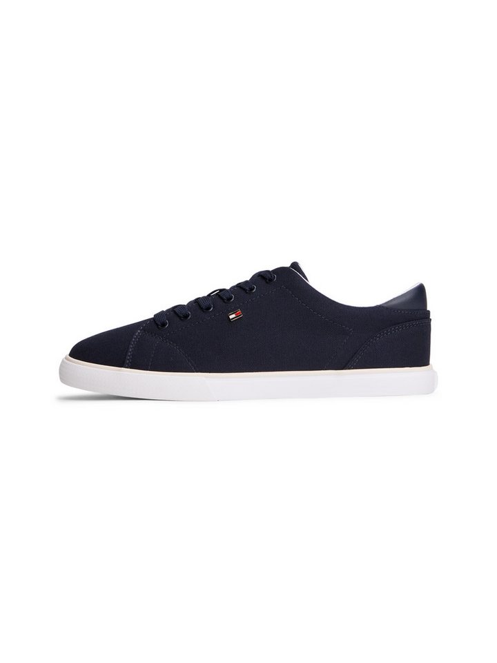 Tommy Hilfiger TH LOW PROFILE VULC CANVAS Plateausneaker Halbschuh, Schnürer, Freizeitschuh mit gepolstertem Schaftrand – Bild 5 von 5