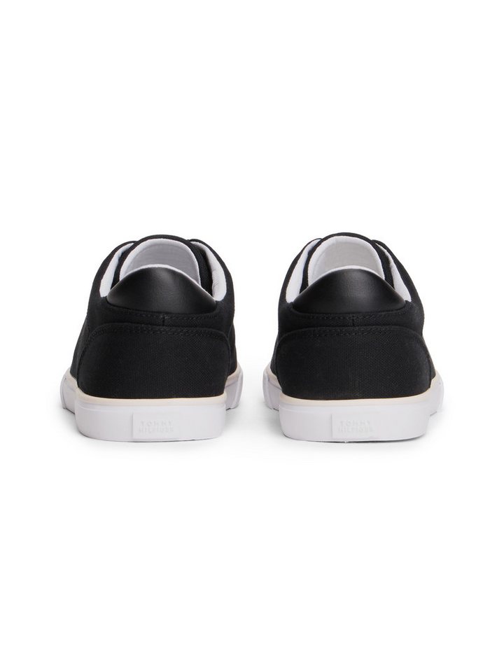 Tommy Hilfiger TH LOW PROFILE VULC CANVAS Plateausneaker Halbschuh, Schnürer, Freizeitschuh mit gepolstertem Schaftrand – Bild 3 von 5