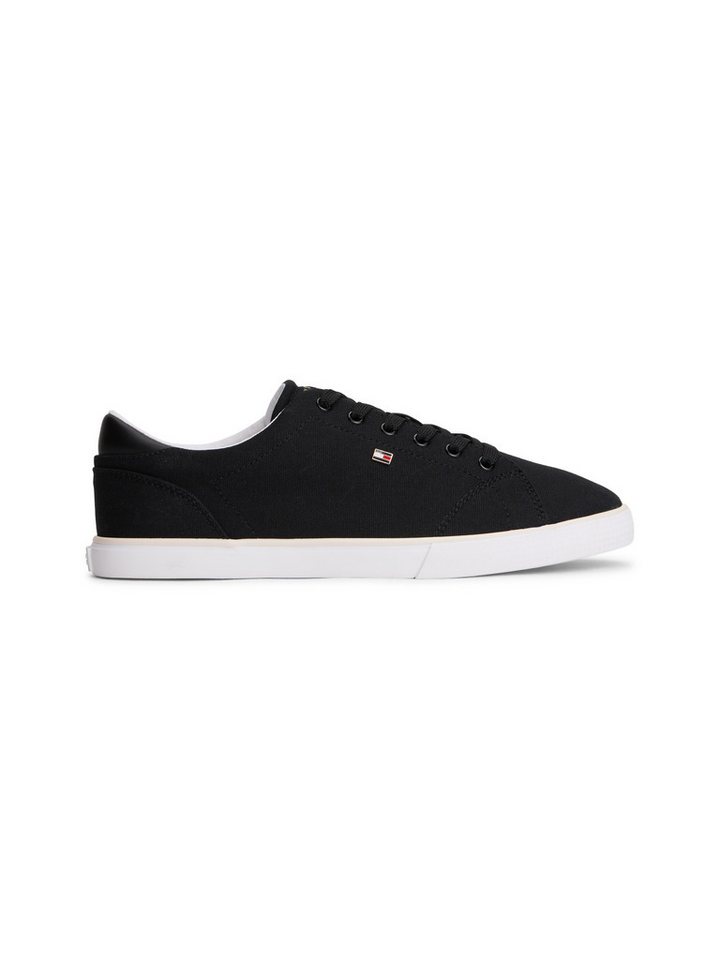 Tommy Hilfiger TH LOW PROFILE VULC CANVAS Plateausneaker Halbschuh, Schnürer, Freizeitschuh mit gepolstertem Schaftrand – Bild 4 von 5