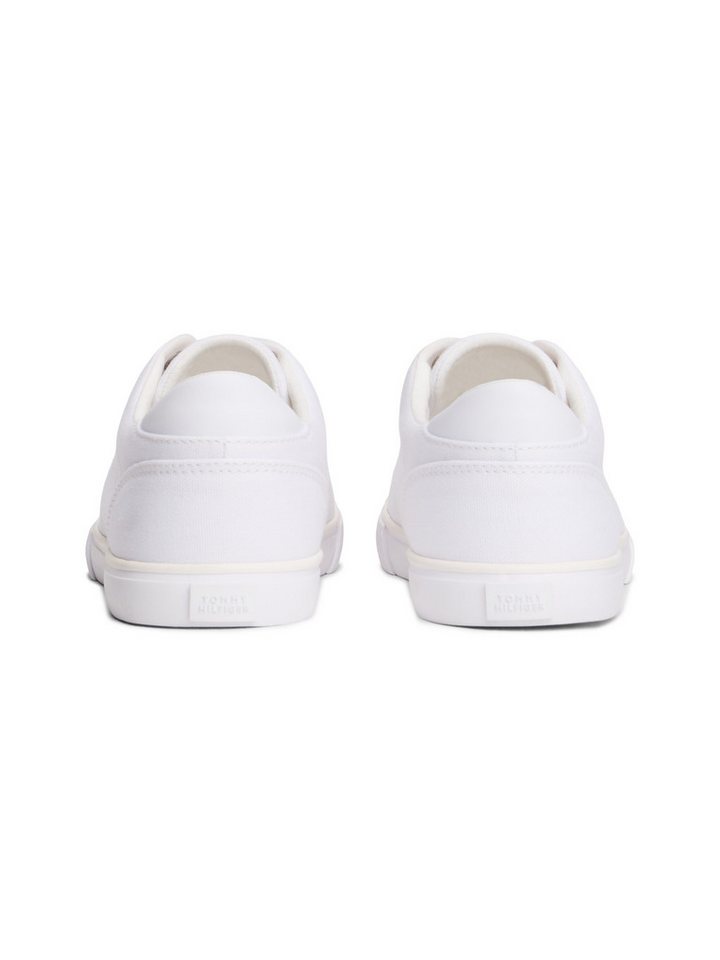 Tommy Hilfiger TH LOW PROFILE VULC CANVAS Plateausneaker Halbschuh, Schnürer, Freizeitschuh mit gepolstertem Schaftrand – Bild 3 von 5