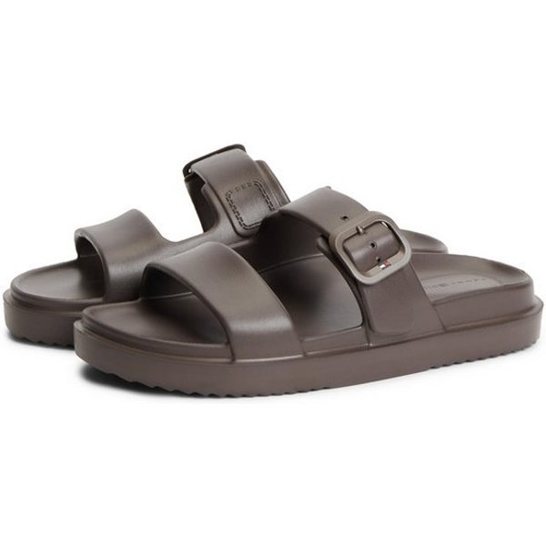 Tommy Hilfiger TH MOLDED SUMMER SANDAL Pantolette Sommerschuh mit seitlicher Ziernaht