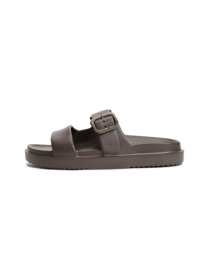Tommy Hilfiger TH MOLDED SUMMER SANDAL Pantolette Sommerschuh mit seitlicher Ziernaht – Bild 5 von 5