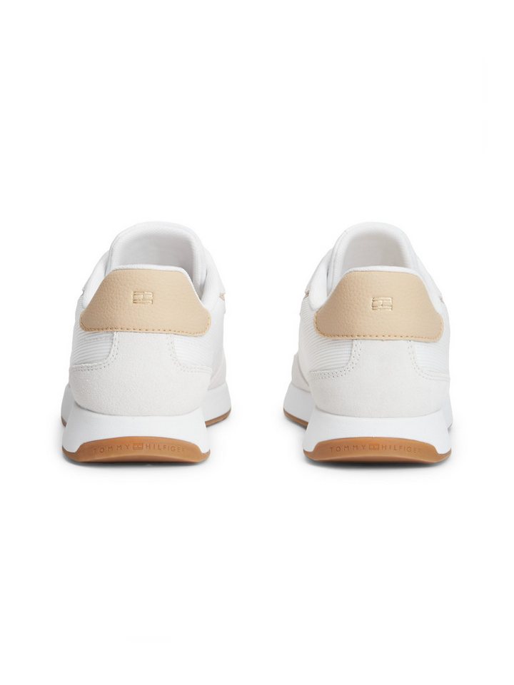 Tommy Hilfiger TH RETRO RUNNER MIX Sneaker Freizeitschuh, Halbschuh, Schnürschuh mit seitlicher Logoprägung – Bild 2 von 5