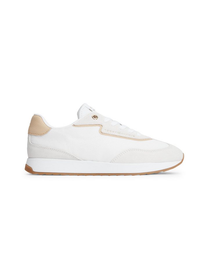 Tommy Hilfiger TH RETRO RUNNER MIX Sneaker Freizeitschuh, Halbschuh, Schnürschuh mit seitlicher Logoprägung – Bild 4 von 5