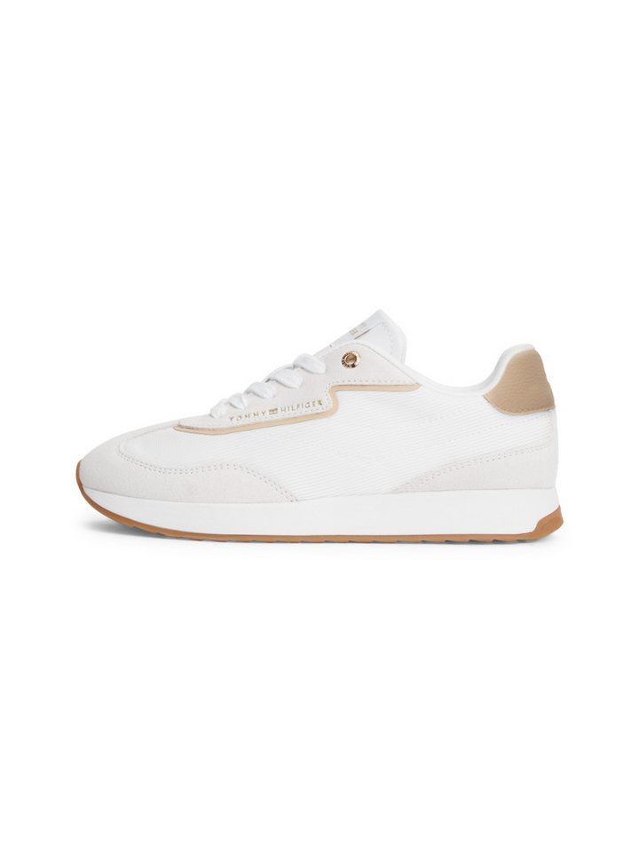 Tommy Hilfiger TH RETRO RUNNER MIX Sneaker Freizeitschuh, Halbschuh, Schnürschuh mit seitlicher Logoprägung – Bild 5 von 5
