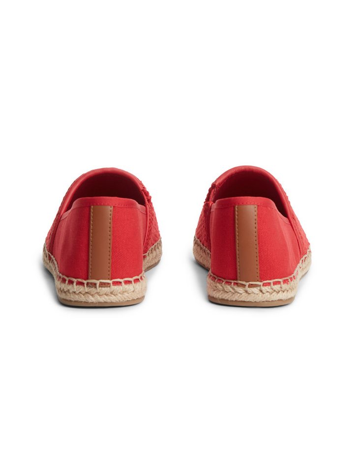 Tommy Hilfiger TH SCRIPT CROCHET ESPADRILLE Espadrille Schlupfschuh, Sommerschuh, mit TH-Schmuckelement, schmale Form – Bild 2 von 5