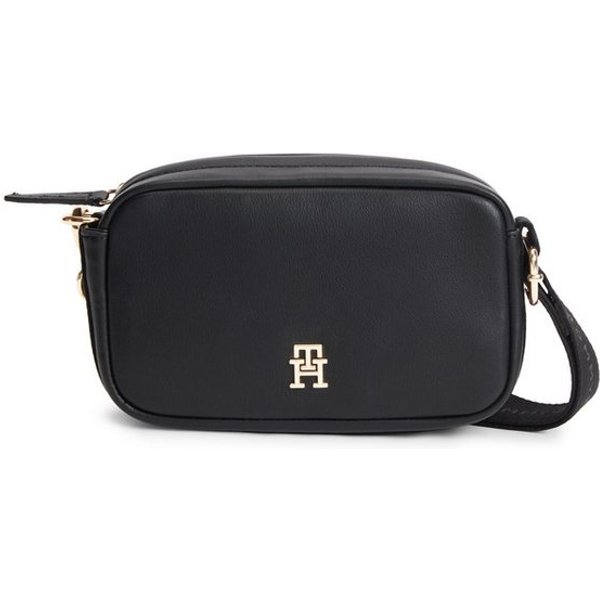 Tommy Hilfiger Umhängetasche TH LOGOTAPE CAMERA BAG, Damen Handtasche, Schultertasche mit TH-Schmuckelement