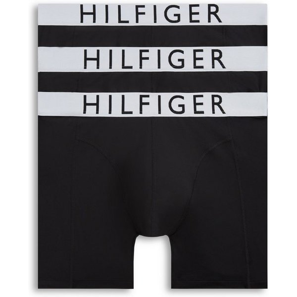 Tommy Hilfiger Underwear Boxer (3-St) Körpernahe Passform mit elastischem Bund