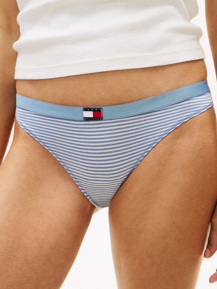 Tommy Hilfiger Underwear String 3 PACK THONG (EXT.SIZES) (3-St) basic, elastischer Bund, unifarben – Bild 2 von 5