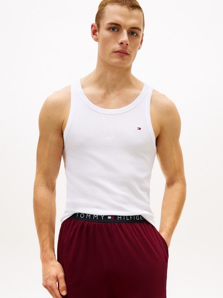 Tommy Hilfiger Underwear Tanktop Regular fit mit Rundhalsausschnitt – Bild 2 von 5