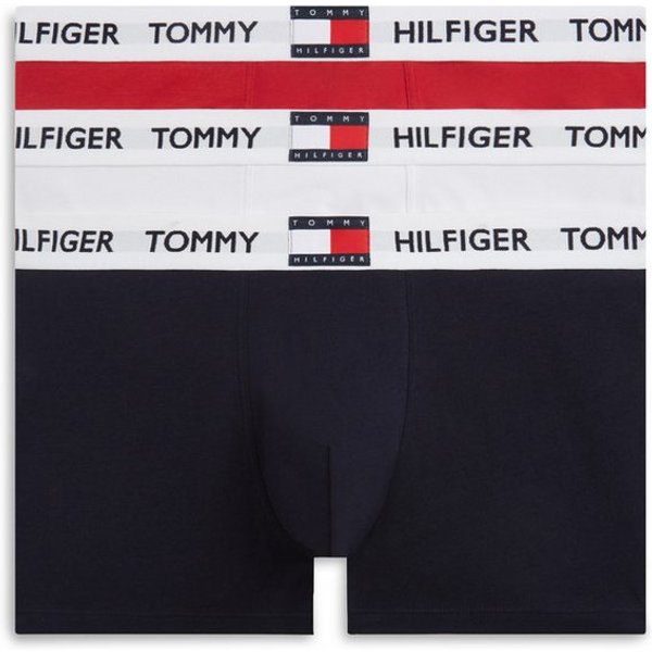 Tommy Hilfiger Underwear Trunk (3-St) Körpernahe Passform mit elastischem Bund
