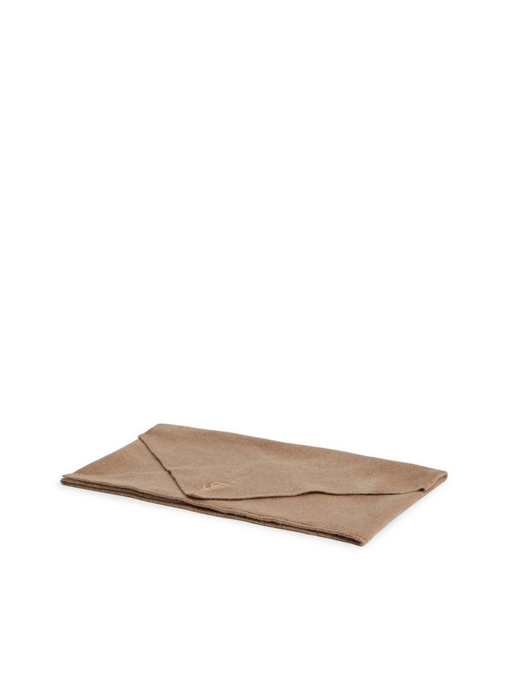Tommy Hilfiger Wollschal TH SCRIPT TRIANGLE SCARF, dreieckig, mit Kaschmiranteil, mit Logostickerei – Bild 3 von 5