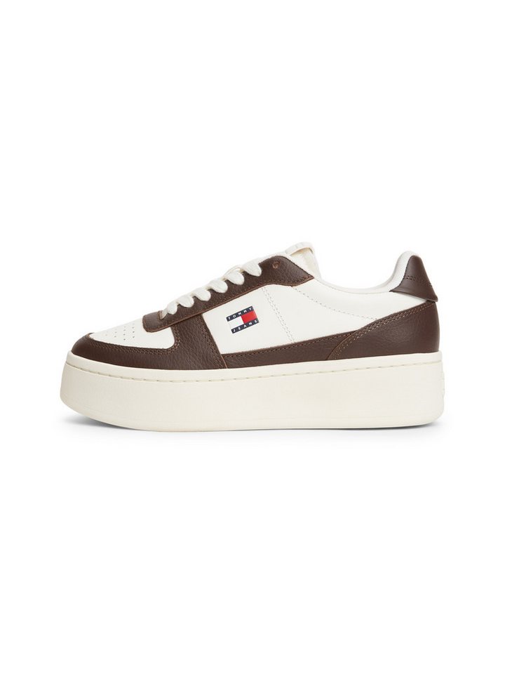 Tommy Jeans ARCHIVE '98 MAX Plateausneaker Freizeitschuh, Halbschuh, Schnürer, seitliche Logoflag – Bild 5 von 5