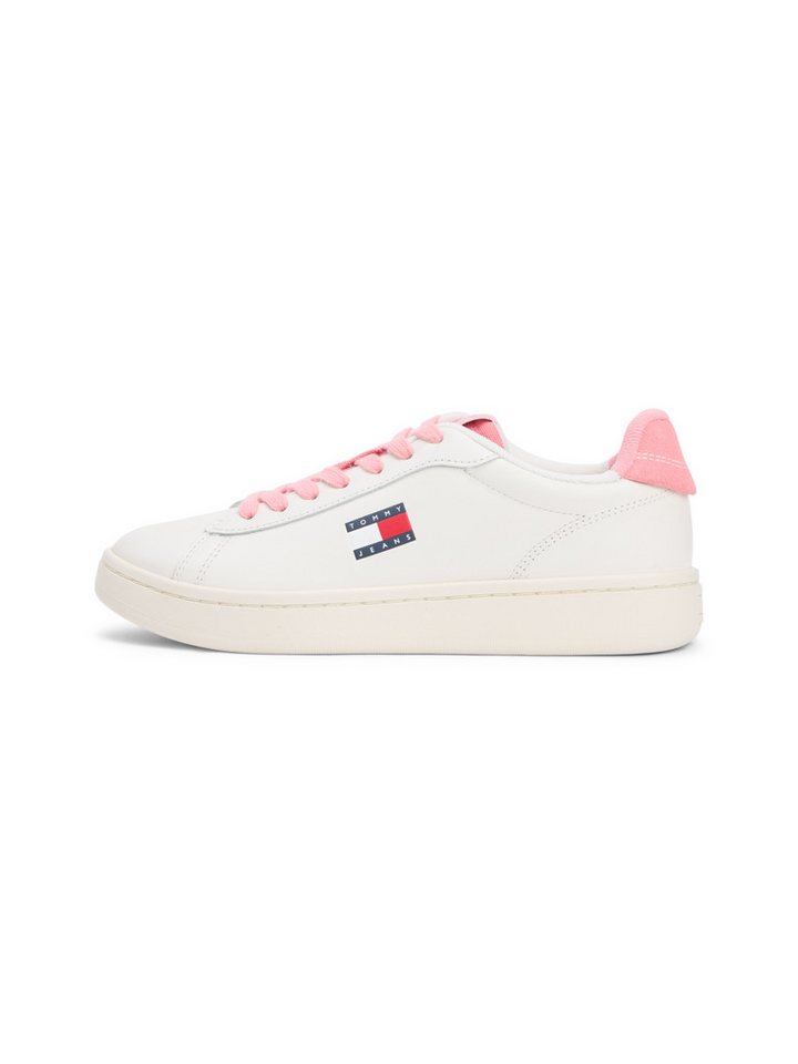 Tommy Jeans ARCHIVE' 98 Plateausneaker Freizeitschuh, Halbschuh, Schnürer mit Kontrastbesatz an der Ferse – Bild 5 von 5