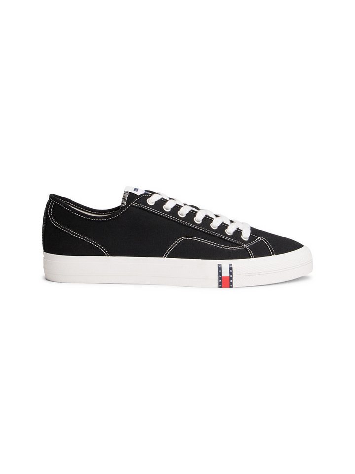 Tommy Jeans ARCHIVE VULC Y2K Sneaker Freizeitschuh, Halbschuh, Schnürschuh mit Logoflagge im Plateau – Bild 3 von 5