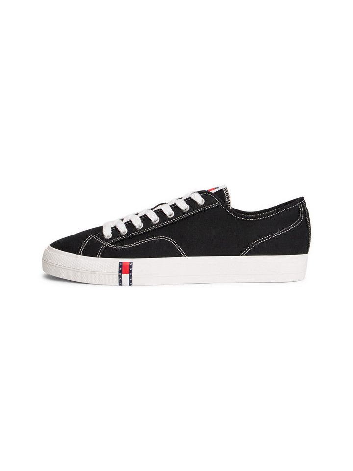 Tommy Jeans ARCHIVE VULC Y2K Sneaker Freizeitschuh, Halbschuh, Schnürschuh mit Logoflagge im Plateau – Bild 4 von 5