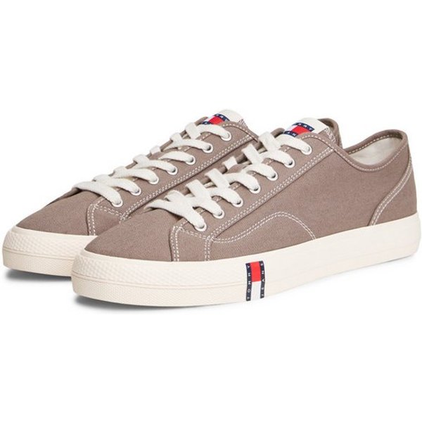 Tommy Jeans ARCHIVE VULC Y2K Sneaker Freizeitschuh, Halbschuh, Schnürschuh mit Logoflagge im Plateau