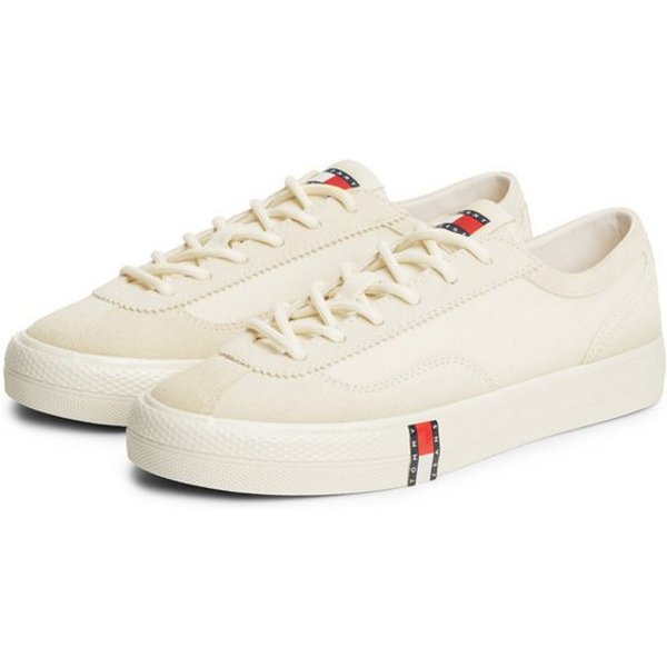 Tommy Jeans ARCHIVE Y2K Sneaker Schnürschuh, Halbschuh, Freizeitschuh mit Kontrastbesatz