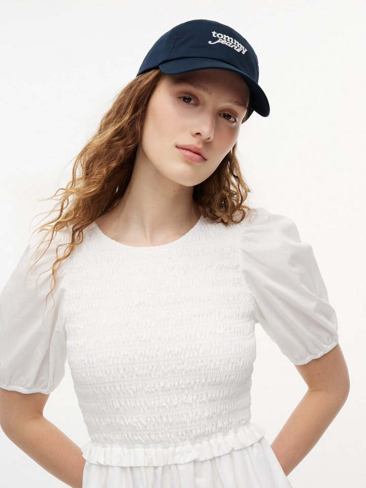 Tommy Jeans Baseball Cap TJW SCRIPT LOGO Regular fit mit festem Schirm – Bild 2 von 5